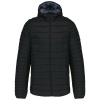 Men's lightweight hooded padded jacket