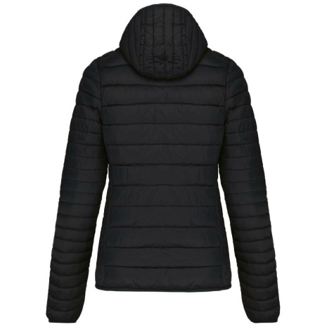 Ladies' lightweight hooded padded jacket
