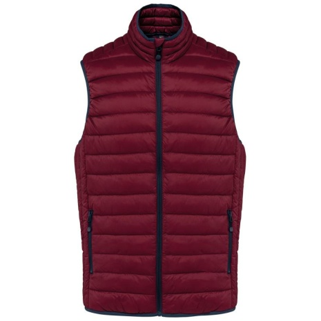 Men’s lightweight sleeveless down jacket