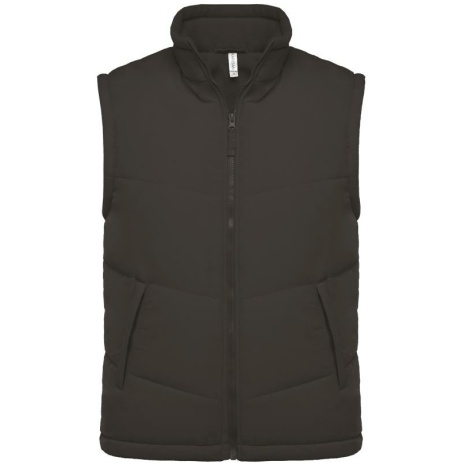 Met fleece gevoerde bodywarmer