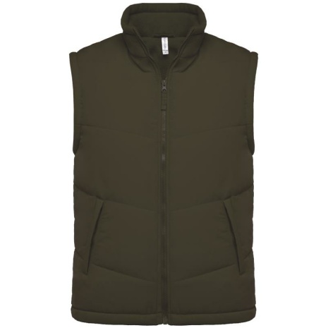 Met fleece gevoerde bodywarmer