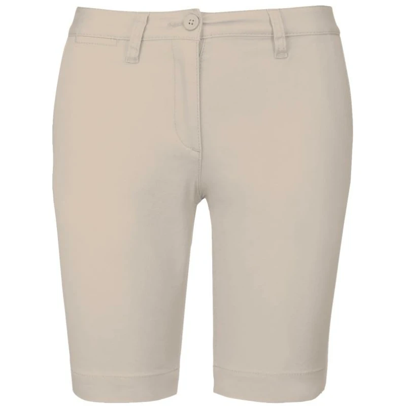 Dames chino bermudashorts