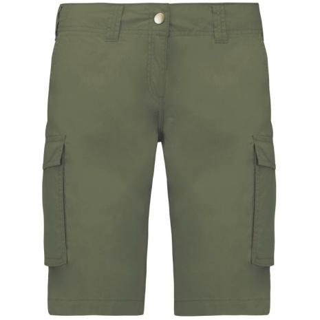 Lichte damesbermuda met diverse zakken