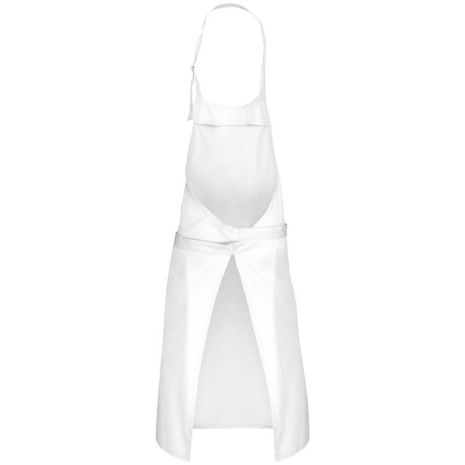 Schort van polykatoen zonder zak