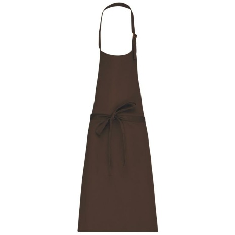 Schort van polykatoen zonder zak