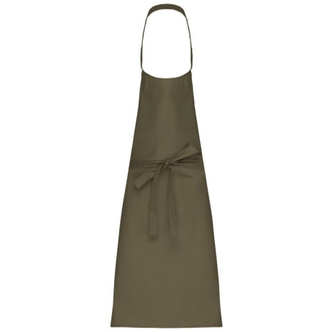 Schort van polykatoen zonder zak