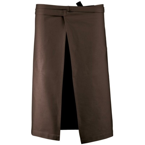 Katoenen lang schort