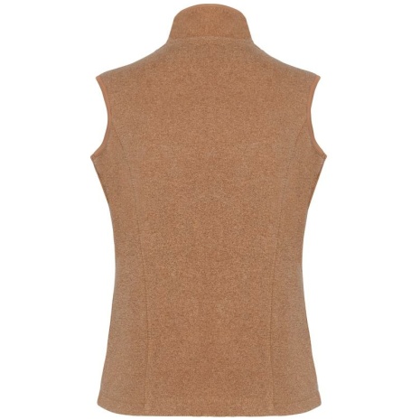 Bodywarmer van microfleece dames