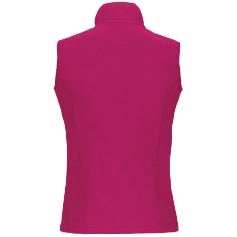 Bodywarmer van microfleece dames