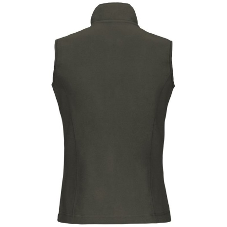 Bodywarmer van microfleece dames