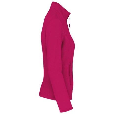 Microfleece met rits dames