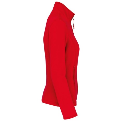 Microfleece met rits dames