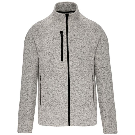 Heather herenvest met rits