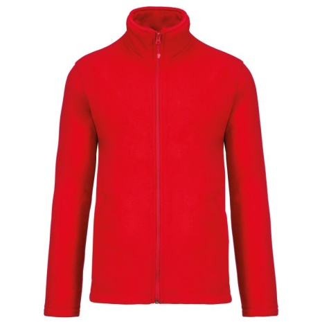 Microfleece met rits heren