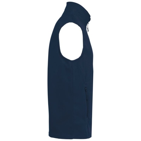 Ecologische uniseks bodywarmer van microfleece