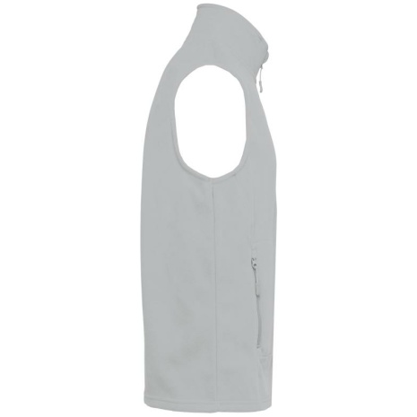 Ecologische uniseks bodywarmer van microfleece