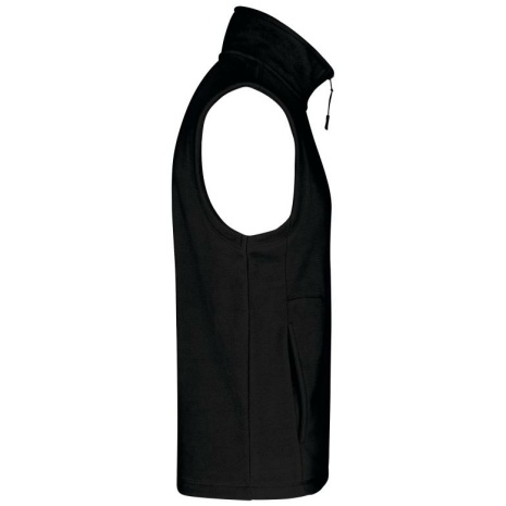 Bodywarmer van microfleece heren