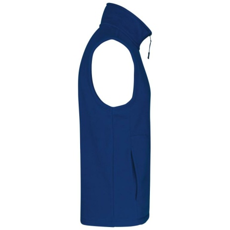 Bodywarmer van microfleece heren