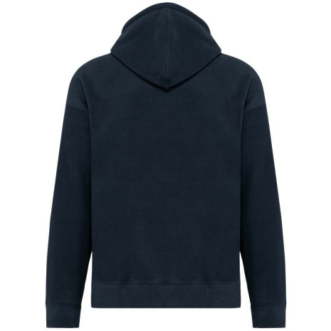 Oversized uniseks sweater met capuchon van gerecycleerd fleece