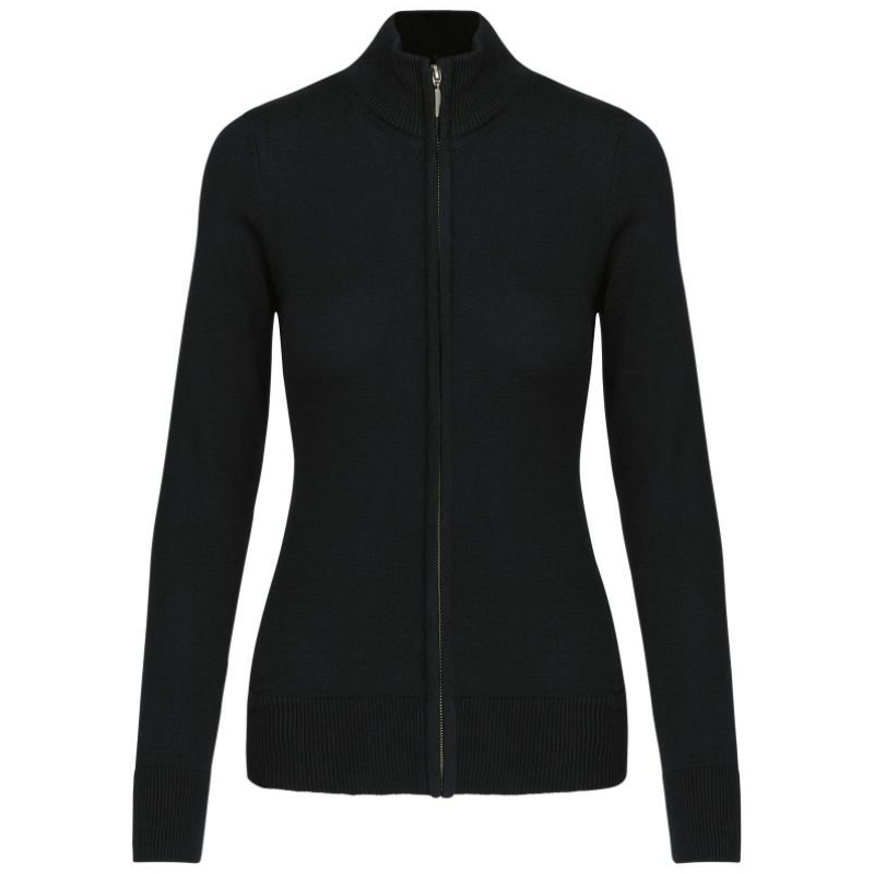 Dames cardigan met rits