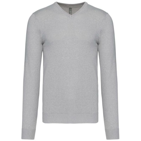 Heren pullover met v-hals