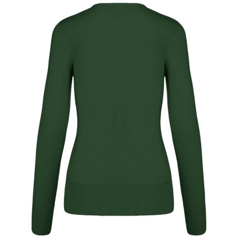 Dames pullover met v-hals