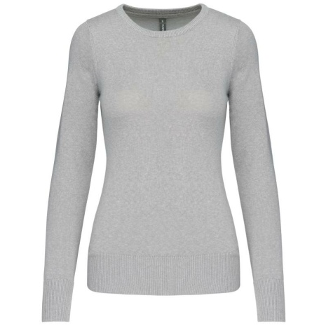 Damespullover ronde hals