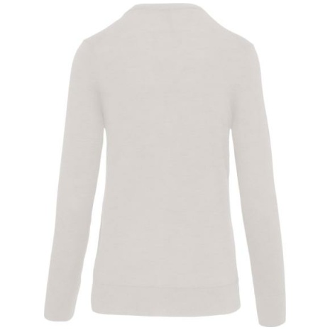 Damescardigan van merinowol met knopen