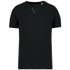 Heren T-shirt henley - 140 gr/m2