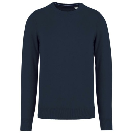 Heren pullover met ronde hals
