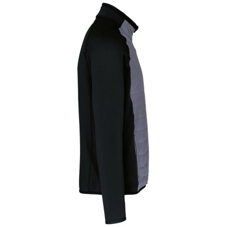 Sportjas in twee stoffen