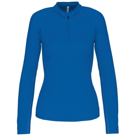 Sport Top ¼ Zip met lange mouwen voor dames