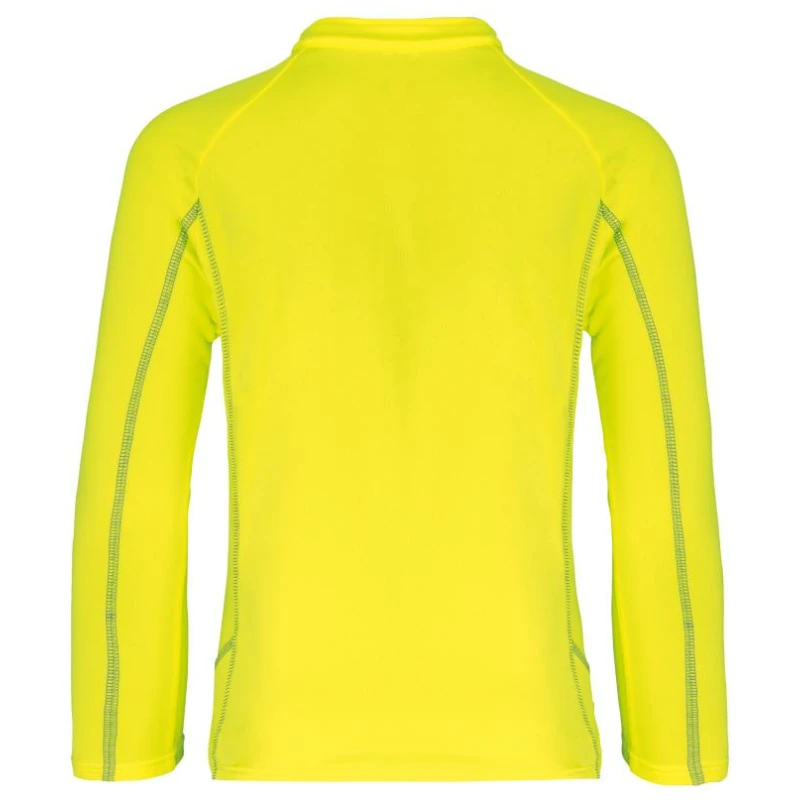 Sportshirt met lange mouwen ¼ ritssluiting voor kinderen