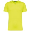 Gerecycled herensport-T-shirt met ronde hals