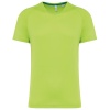 Gerecycled herensport-T-shirt met ronde hals