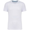 Gerecycled herensport-T-shirt met ronde hals