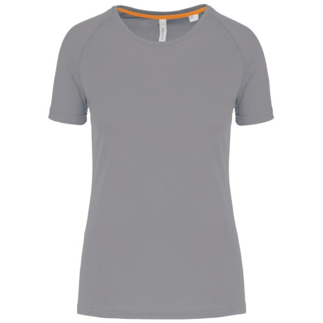 Gerecycled damessport-T-shirt met ronde hals