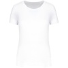 Damessport-T-shirt triblend met ronde hals