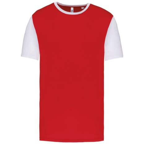 Tweekleurige jersey met korte mouwen voor kinderen