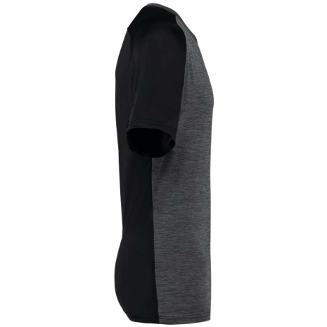 Tweekleurig padel-T-shirt met raglanmouwen voor heren