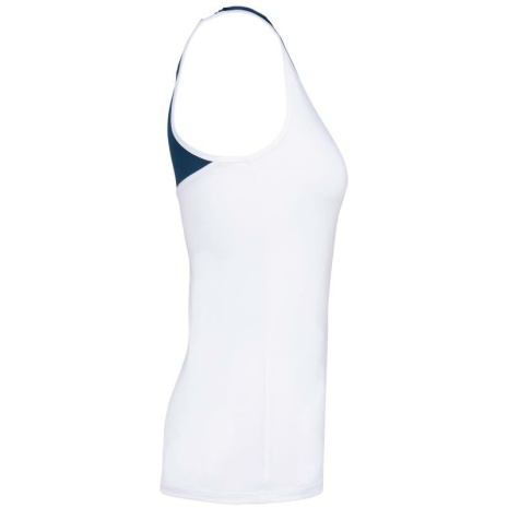 Tweekleurige padeltop voor dames