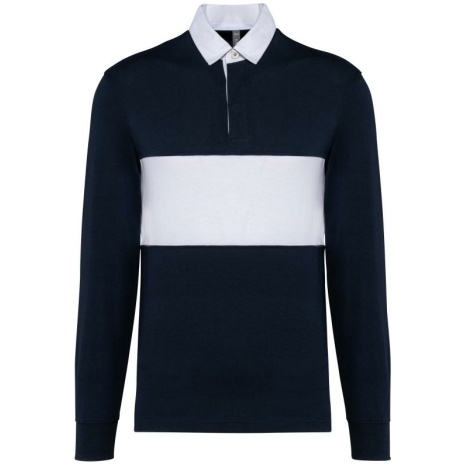 Rugbypolo met lange mouwen