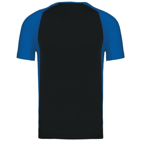 Tweekleurig sport-t-shirt unisex