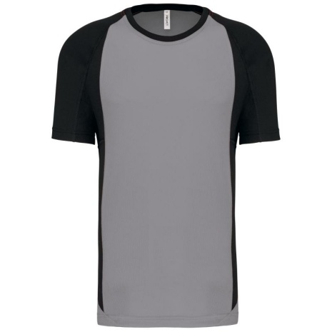 Tweekleurig sport-t-shirt unisex