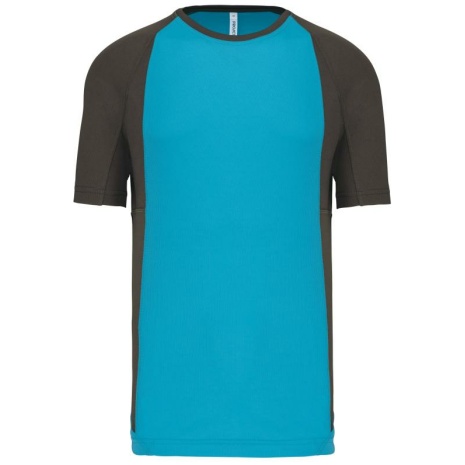 Tweekleurig sport-t-shirt unisex