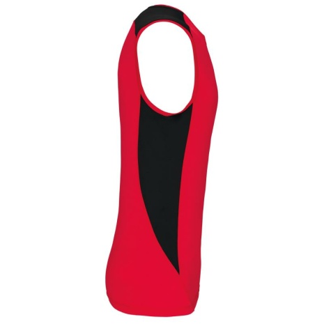 Tweekleurige sporttop