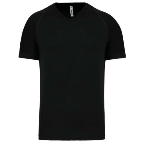 Heren-sport-t-shirt V-hals