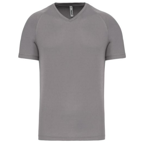 Heren-sport-t-shirt V-hals