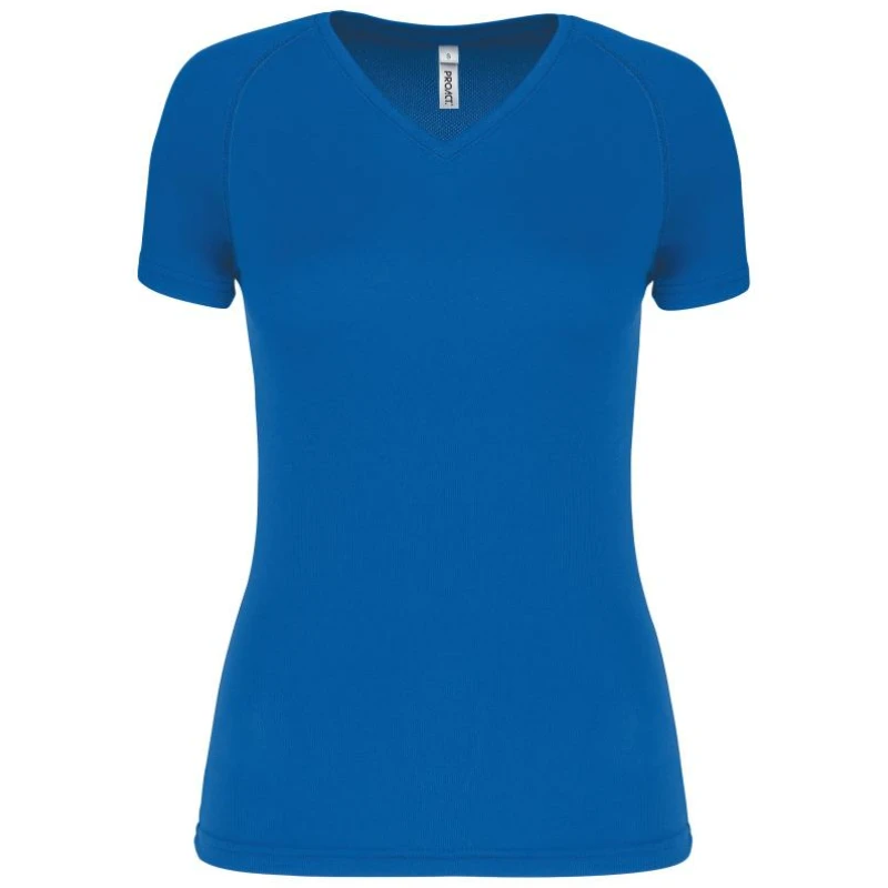 Dames sport-t-shirt V-hals