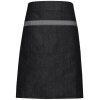 Domain - Contrast denim waist apron